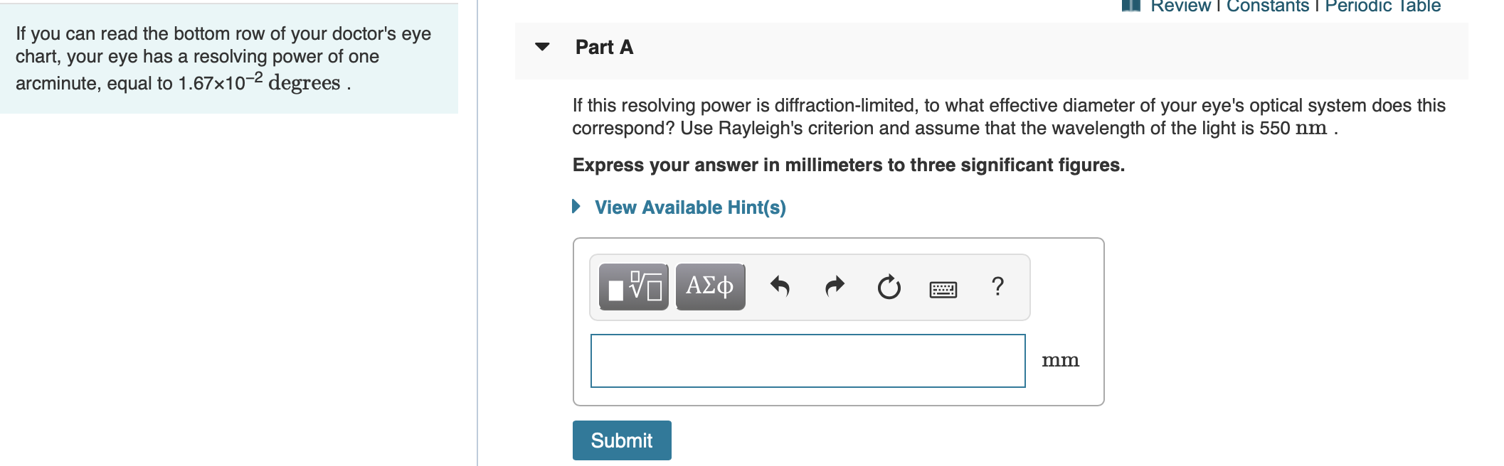 Solved Review Constants 1 Periodic lable Part A If you can