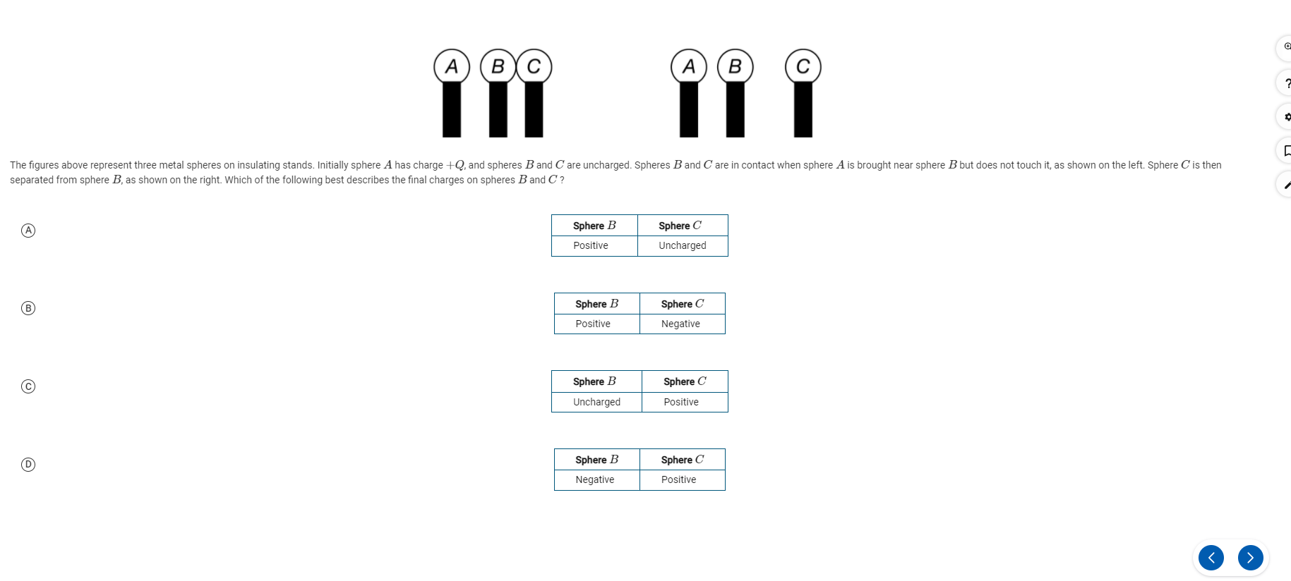 Solved A BXC A) (B ? III o The figures above represent three