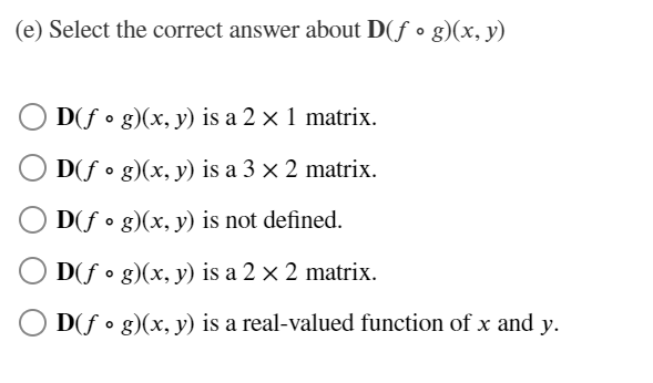 Solved Let F U V U V U V And G X Y Z Xyz Chegg Com