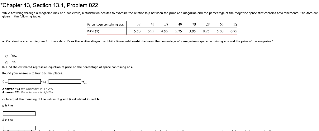 Solved *Chapter 13, Section 13.1, Problem 022 While browsing | Chegg.com