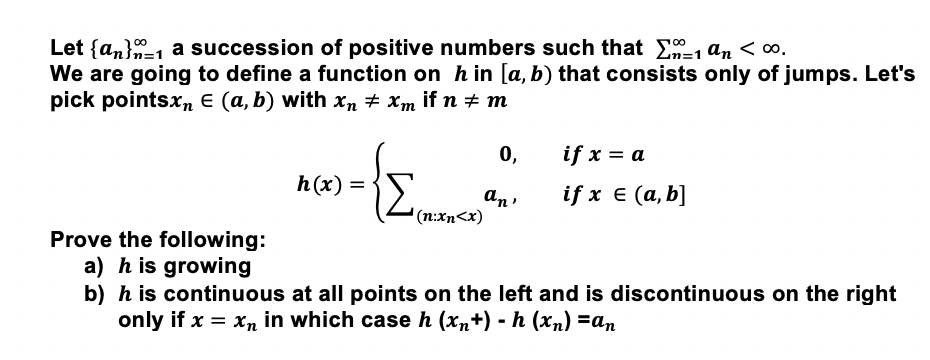 Solved Let {an}