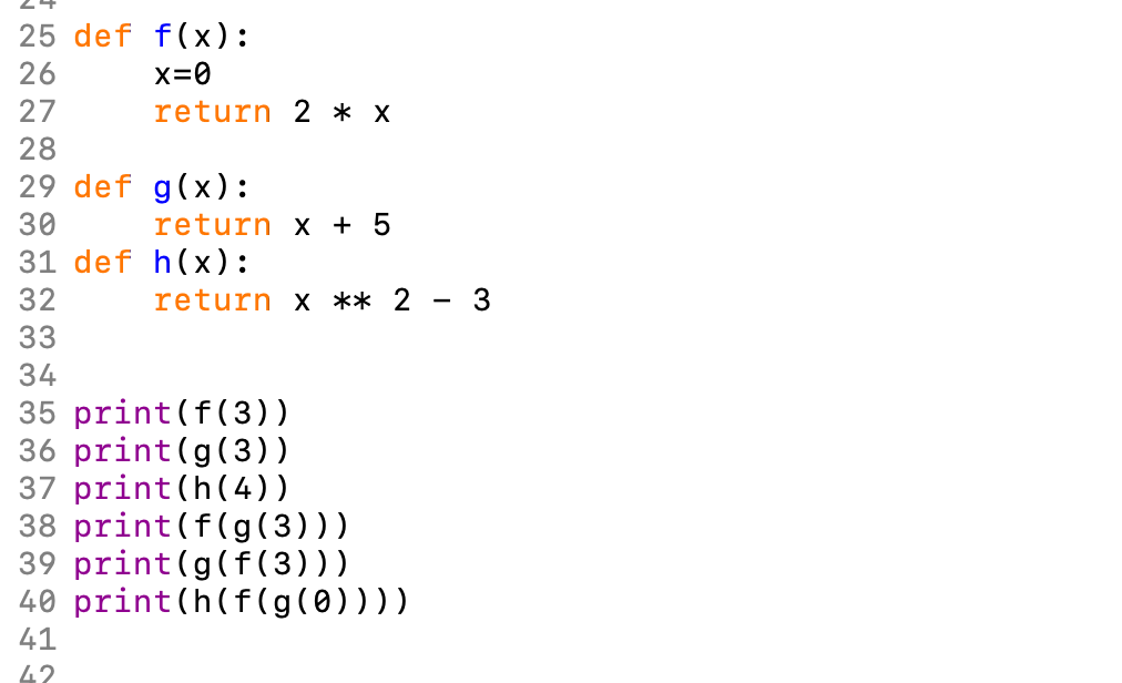 Solved What will the program print, explain in your own | Chegg.com