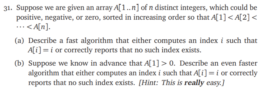 solved-31-suppose-we-are-given-an-array-a-1-n-of-n-chegg