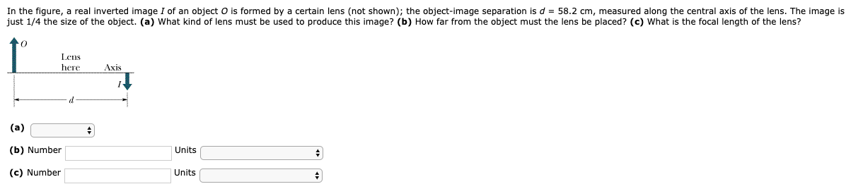 Inverted Image Math Solved In the figure, a real inverted image I of an object O | Chegg.com