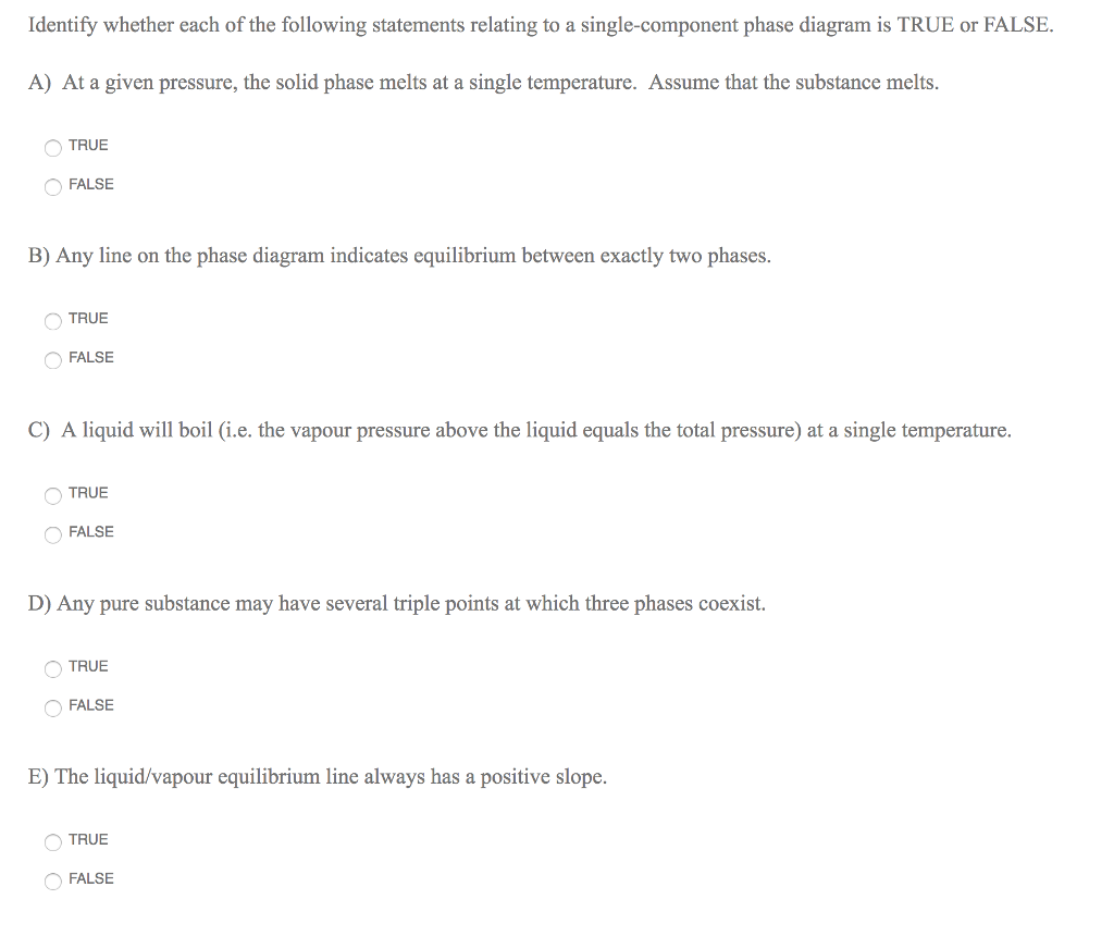 Solved Identify Whether Each Of The Following Statements Chegg Solved Identify Whether Each Of The Following Statements Chegg