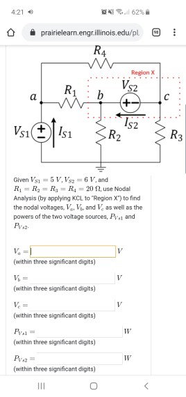 Solved 62 I 4 21 Prairielearn Engr Illinois Edu Pl R4 R Chegg Com