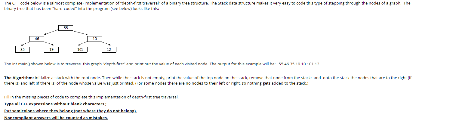 Solved The C++ code below is a (almost complete) | Chegg.com