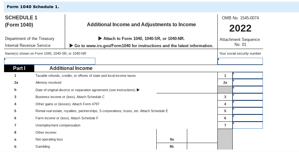 Solved Form 1040 Page 1 And 2.Required Information [The | Chegg.com