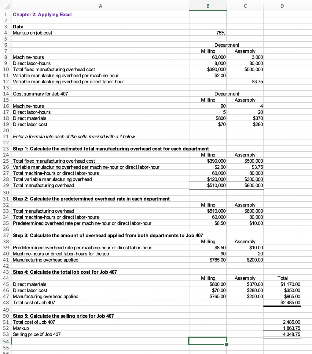 Solved EXHIBIT 2 – 5 Dickson Company: An Example Using | Chegg.com