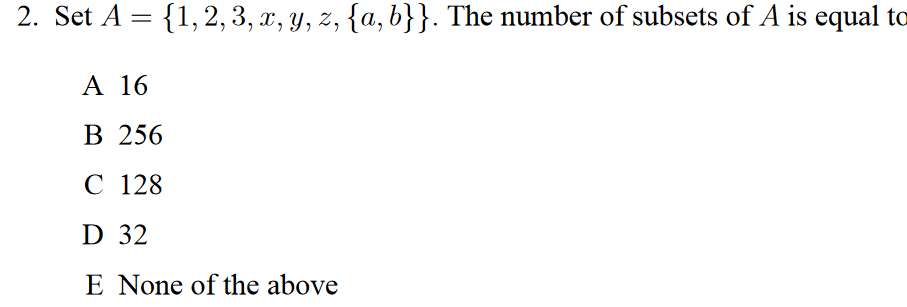 Solved 9 AUB n AU B n A U B is equal to A AUB Chegg com