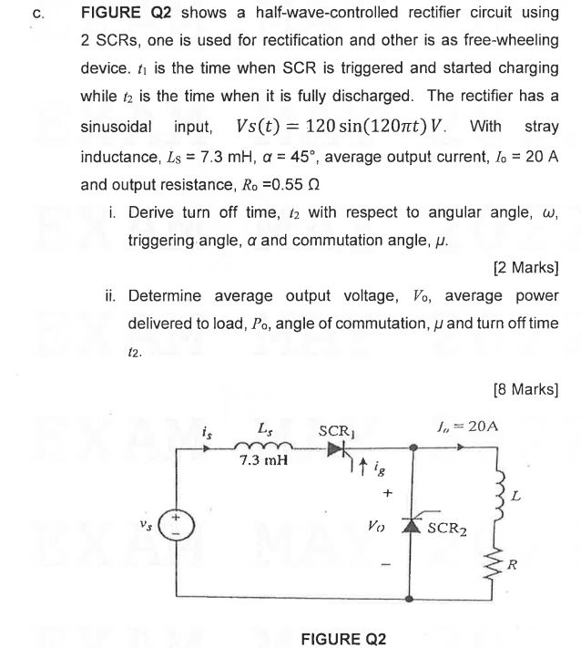 Solved This Is Power Electronics Subject . I Need These | Chegg.com