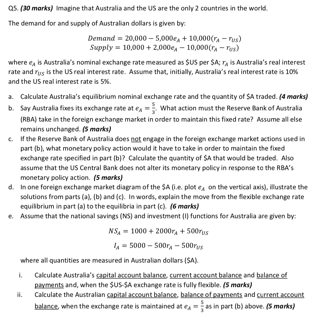 solved-q5-30-marks-imagine-that-australia-and-the-us-are-chegg