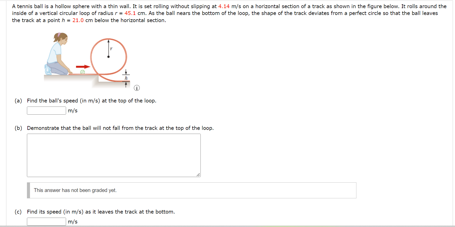 Solved A tennis ball is a hollow sphere with a thin wall. It