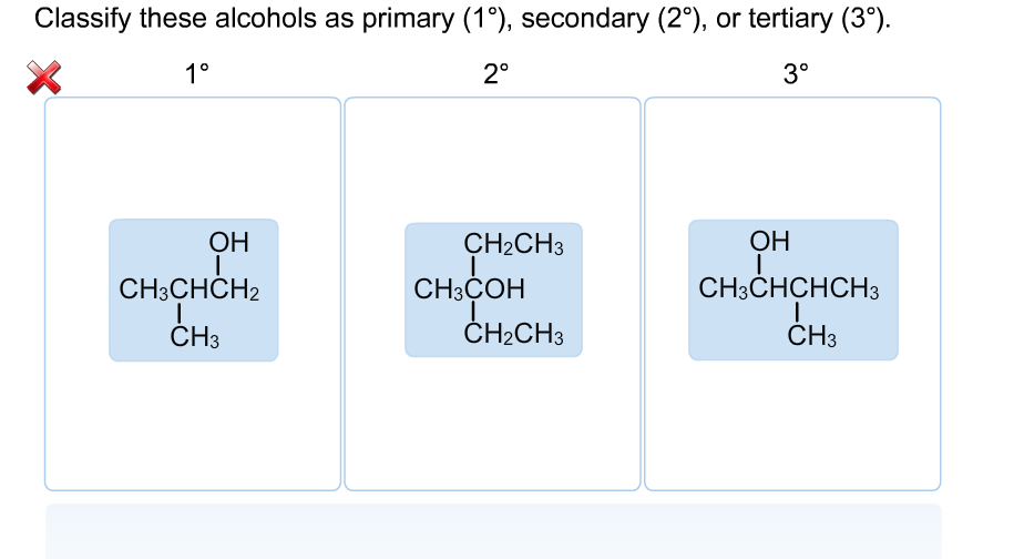 Solved Classify These Alcohols As Primary Secondary Chegg Com