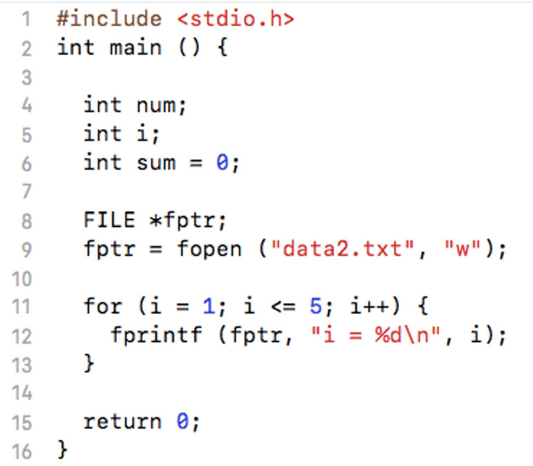 Solved (a) What gets written on line 3 in the file called | Chegg.com