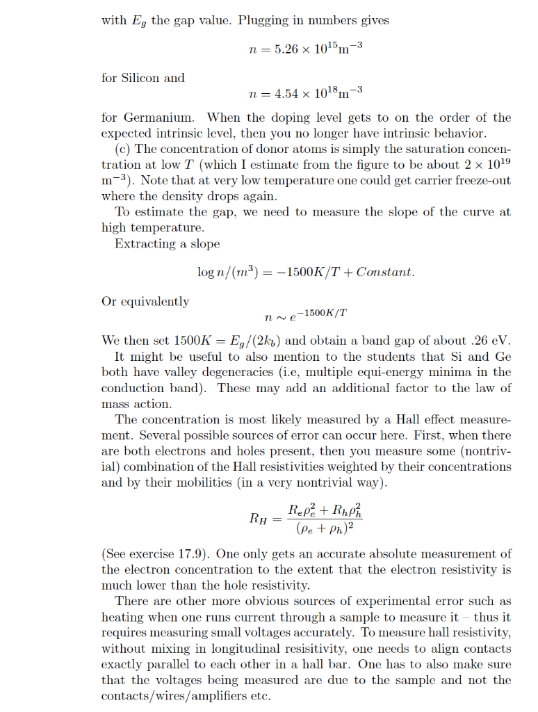 Hello, This is for a solid state physics class. The | Chegg.com