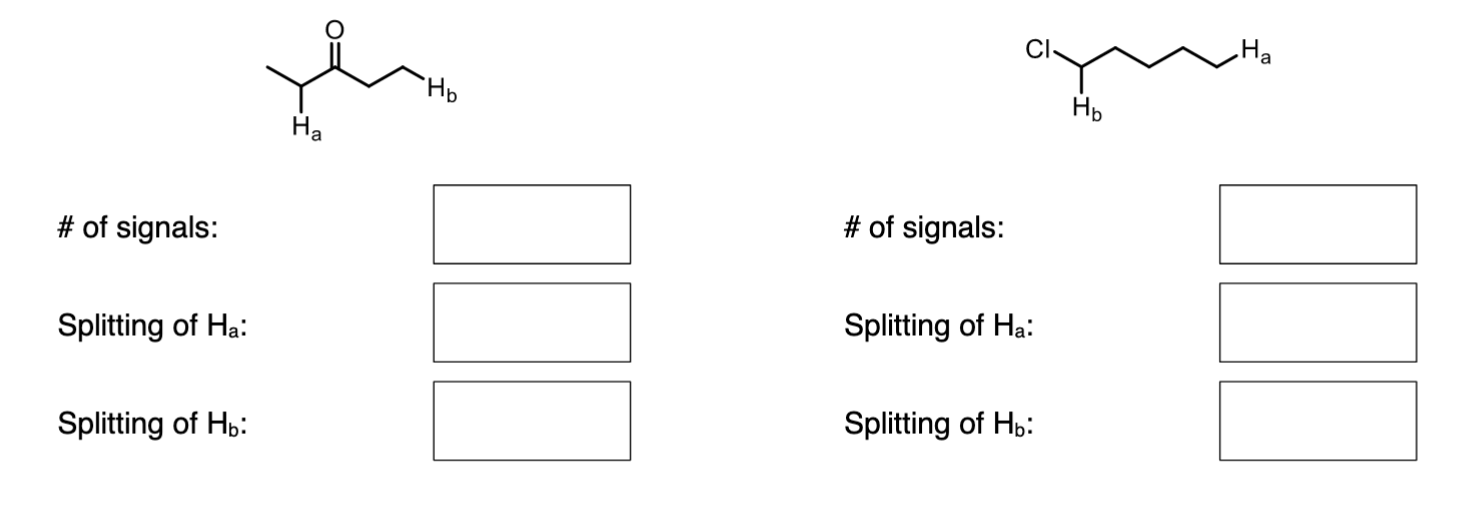 Solved Help needed, please!! Some of the lettered protons of | Chegg.com