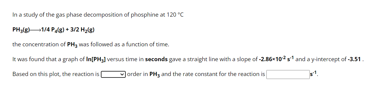 Solved In a study of the decomposition of ammonia on a | Chegg.com