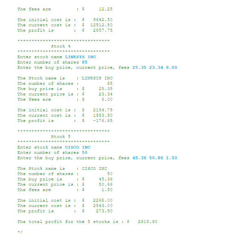 Solved Program Set 2 (10 points) Read item 3 above for what | Chegg.com