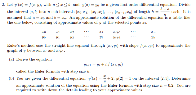 Solved 2 Let Y X F X Y With A Si Sb And Y A Yo Be