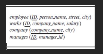 Solved by an EXPERT For the following Employee database, write a query ...