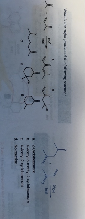 Solved What is the major product of the following reaction? | Chegg.com