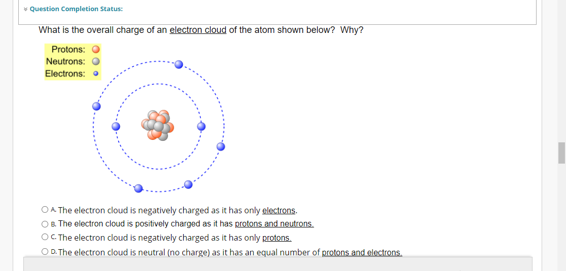 solved-what-is-the-overall-charge-of-an-electron-cloud-of-chegg