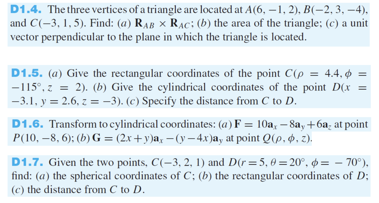 Solved D1 2 A Vector Field S Is Expressed In Rectangular Chegg Com