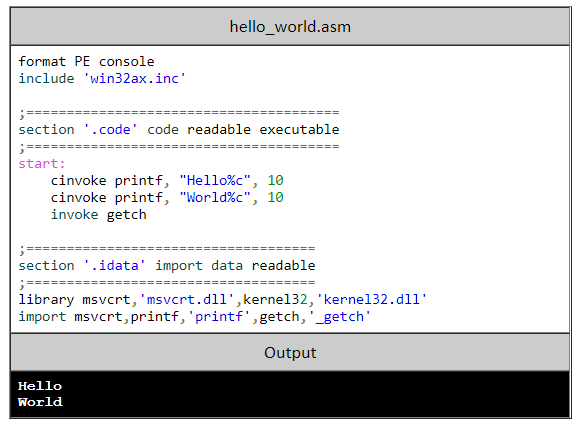 Use hello world programme to get help on how to | Chegg.com