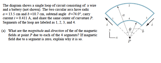 Solved 2 a The diagram shows a single loop of circuit | Chegg.com