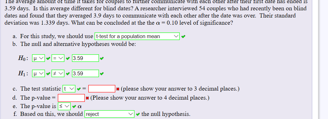 The Blind Date Test