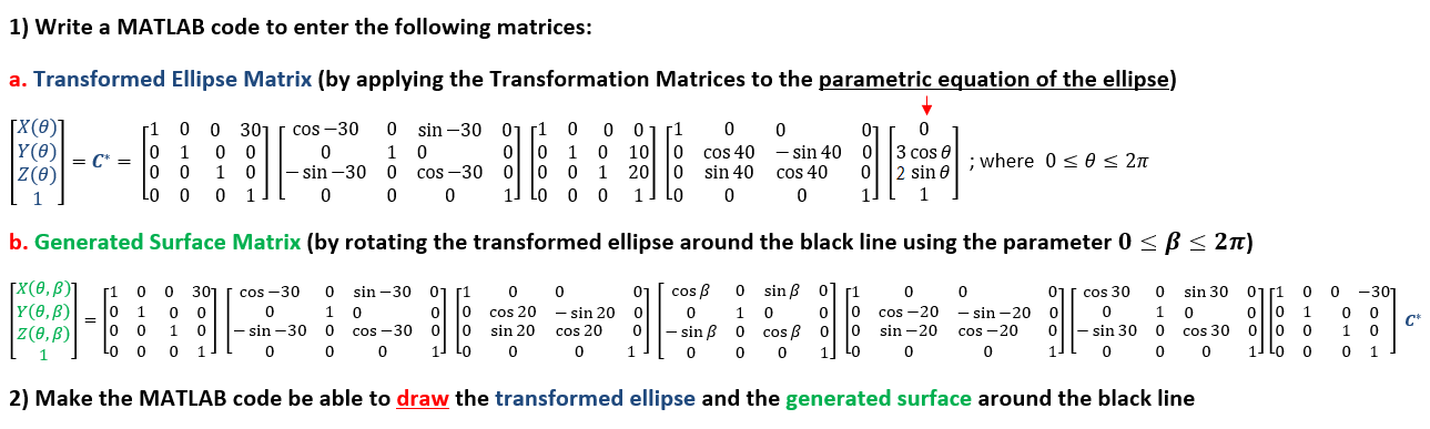 Help me to write a MATLAB code to draw | Chegg.com