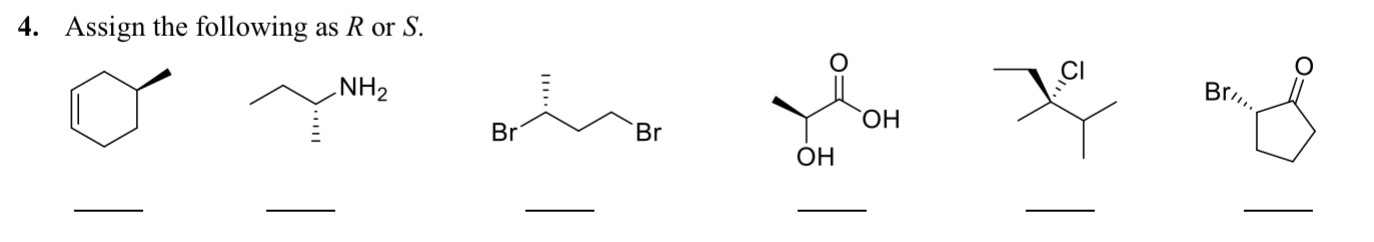 Solved Assign the following as R ﻿or S | Chegg.com