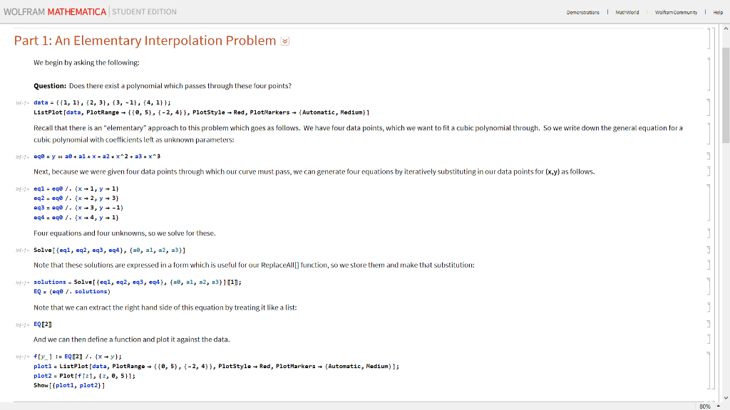 Lagrange Interpolating Polynomial -- from Wolfram MathWorld