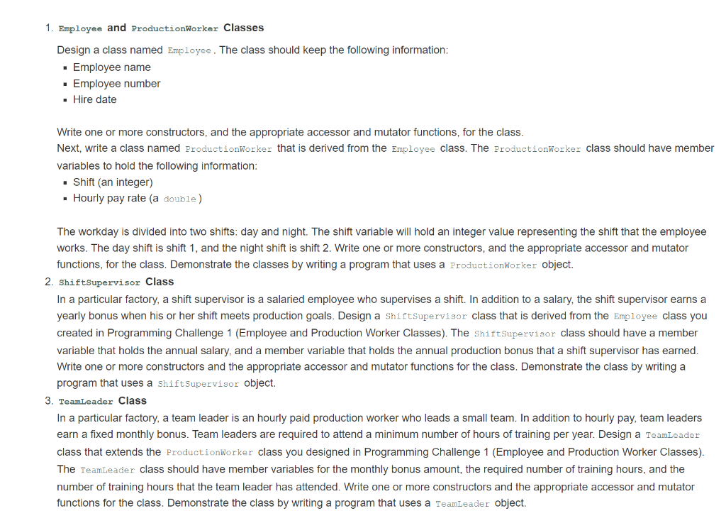 Solved C++ program Complete 1,2,3. Please submit just one