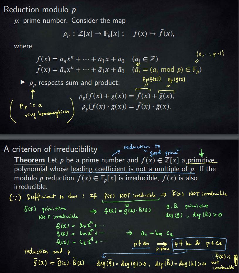 Solved Exercise 1 Let P Be A Prime Number 1 Show That Chegg Com