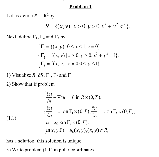 Solved Problem 1 Let Us Define Rc R2 By R X Y X 0 Y Chegg Com