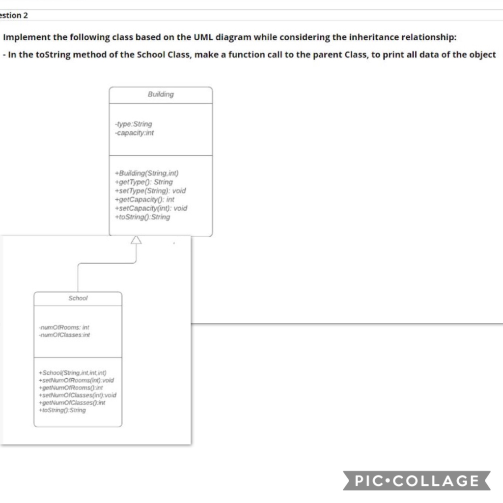 Solved Question 1 You are required to implement a set of | Chegg.com