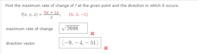 Solved Find the maximum rate of change of f at the given | Chegg.com