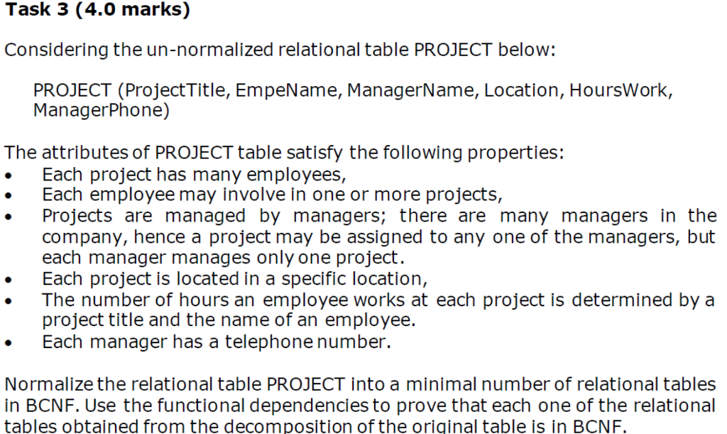 Solved Analysis of relational schemas and normalization | Chegg.com