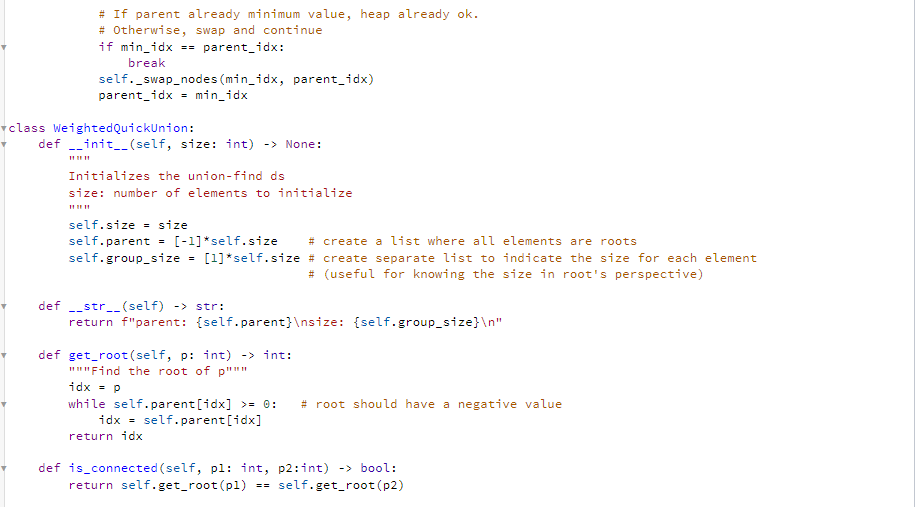 Solved Modify the given code implementation for the Min Heap | Chegg.com