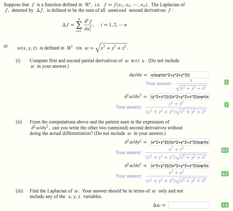 Solved Suppose That F Is A Function Defined In R I E F Chegg Com