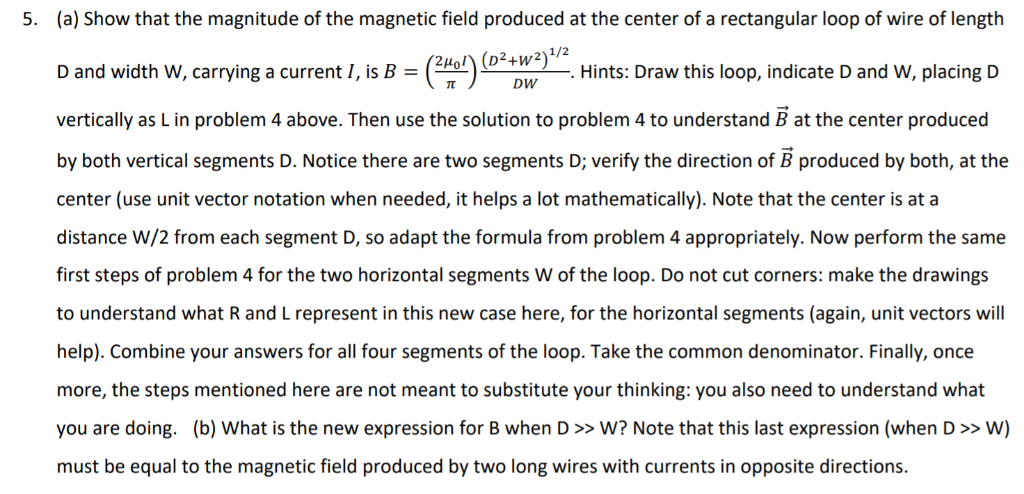 Solved (a) Show that the magnitude of the magnetic field | Chegg.com