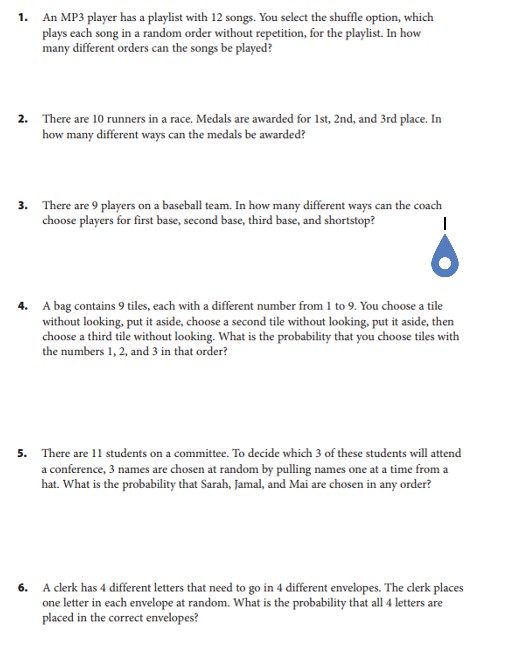 Solved 1. An MP3 player has a playlist with 12 songs. You