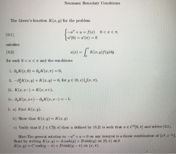 Applying Neumann Boundary Conditions To The Diffusion Equation – GRDAI