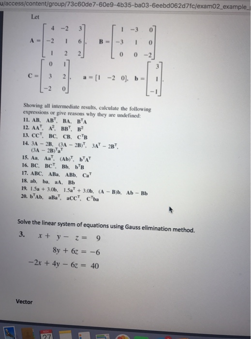 Solved Question | Chegg.com