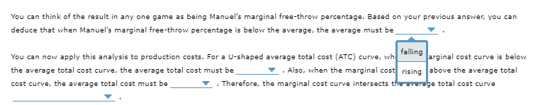 Solved 3. The relationship between marginal and average | Chegg.com