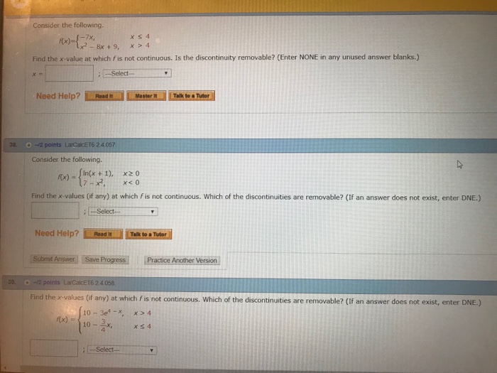 Solved Consider the following. 7x, f(x) Find the x-value at | Chegg.com