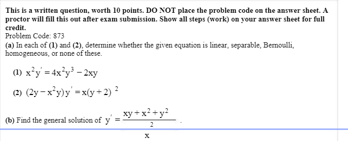 Solved This is a written question, worth 10 points. DO NOT | Chegg.com