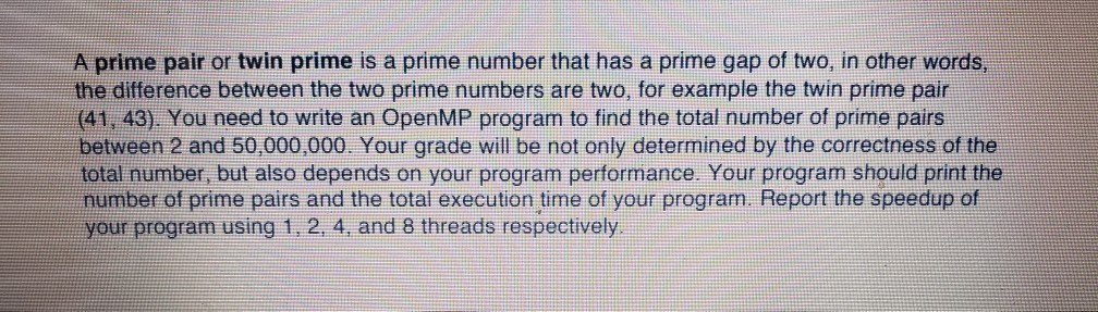 which one of these is a pair of twin prime number